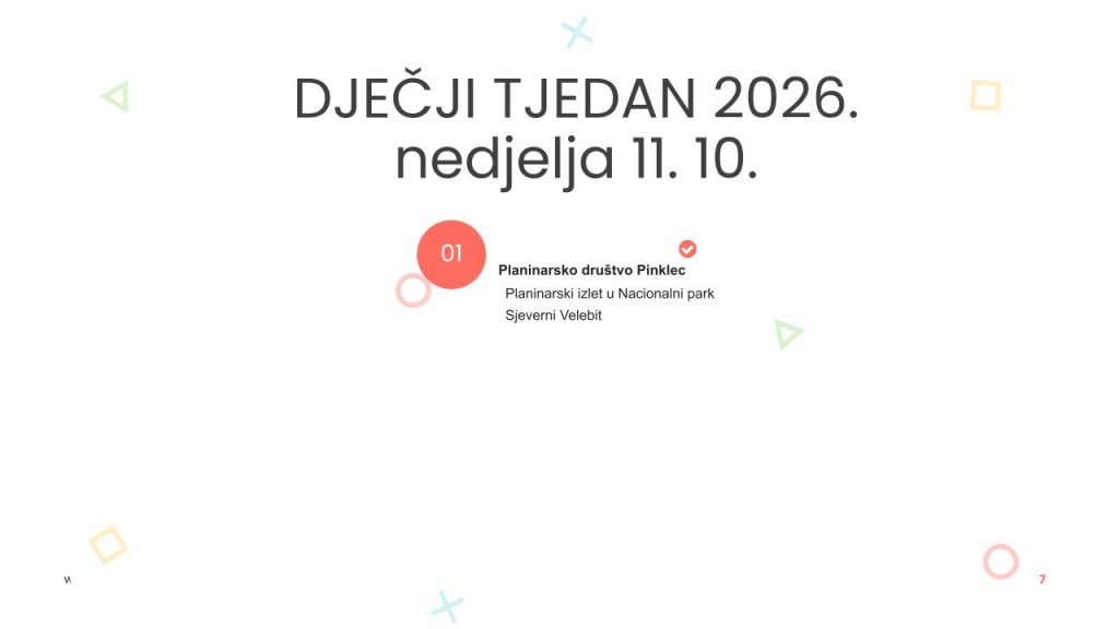 Dječji tjedan 2026.11.10