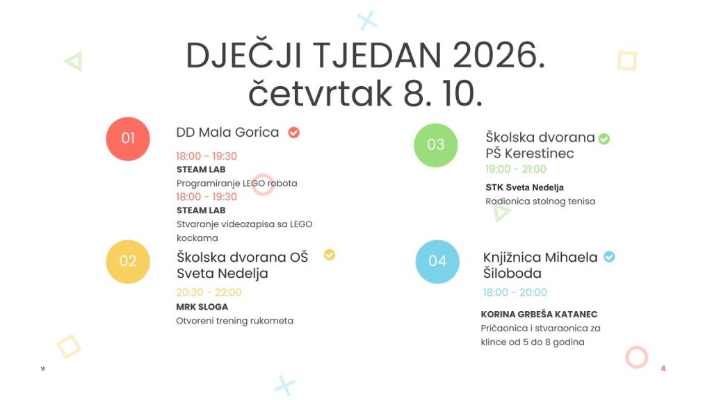 Dječji tjedan 2026.8.10